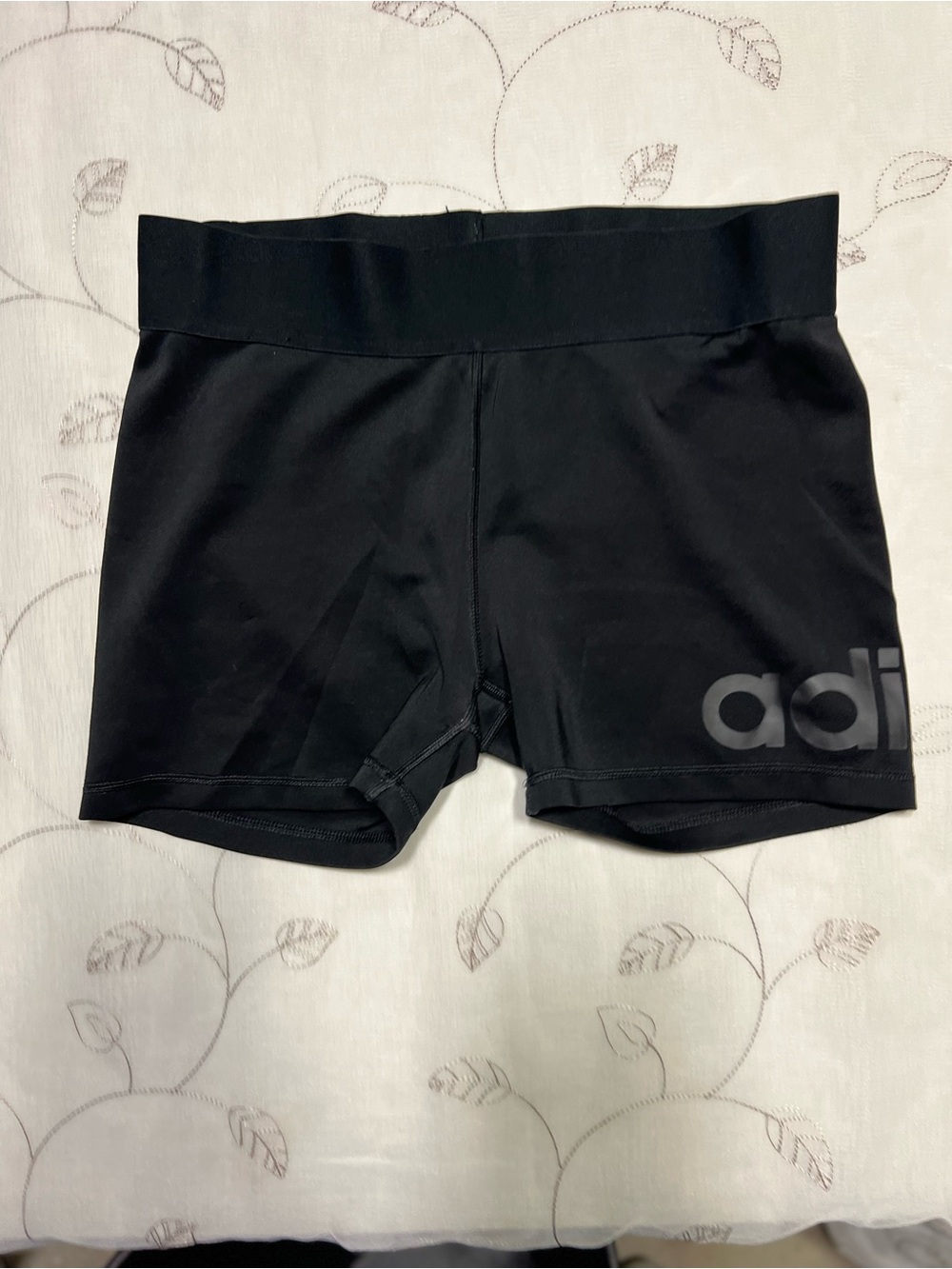 adidas Black Performance Compression Bike Shorts 73.5